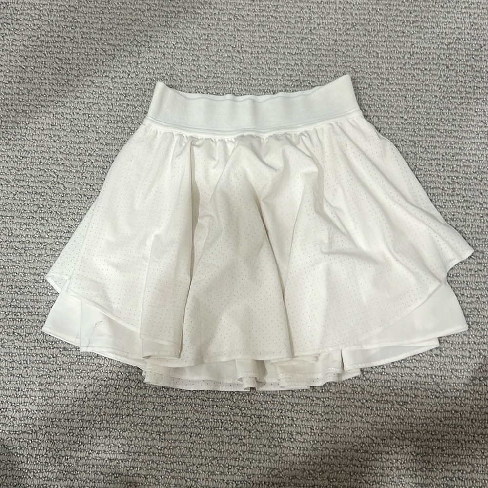 Lululemon Court Rival Perforated High-Rise Skirt